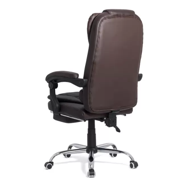 Scaun cu suport pentru picioare Maro