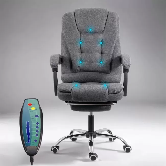 Scaune de birou cu masaj OFF4181 M Gri