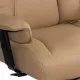 Scaun directorial cu brațe reglabile, șezut cu arcuri OFF 421 Bej