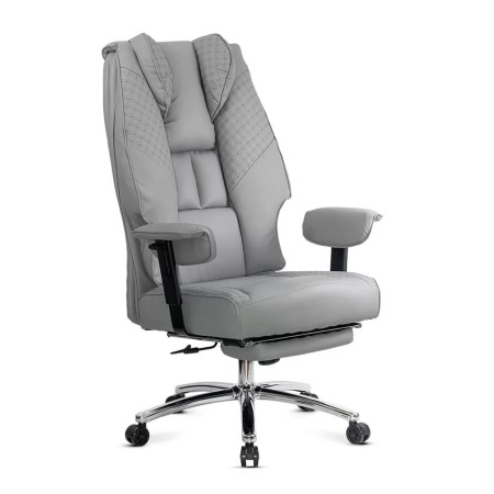 Scaun directorial cu brațe reglabile, șezut cu arcuri OFF 421 Gri Scaun directorial cu brațe reglabile, șezut cu arcuri OFF 421 Gri