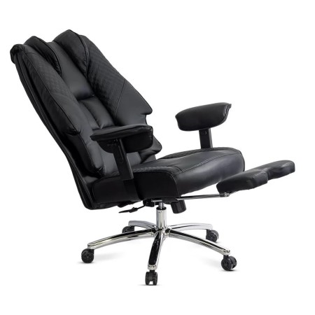 Scaun directorial cu brațe reglabile, șezut cu arcuri OFF 421 Negru Scaun directorial cu brațe reglabile, șezut cu arcuri OFF 421 Negru