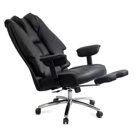 Scaun directorial cu brațe reglabile, șezut cu arcuri OFF 421 Negru