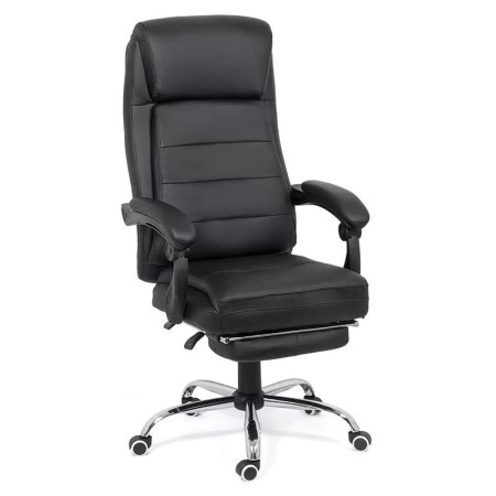 Scaun directorial cu suport de picioare Office 425 negru Scaun directorial cu suport de picioare Office 425 negru