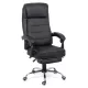 Scaun directorial cu suport de picioare Office 425 negru