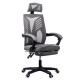 Scaun de gaming cu suport picioare OFF 427 Gri Scaun de gaming cu suport picioare OFF 427 Gri
