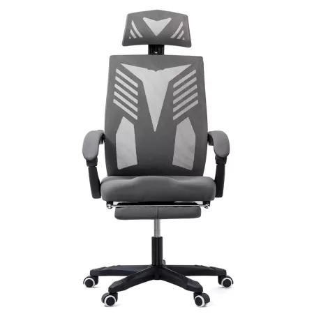 Scaun cu suport picioare OFF427 Gri