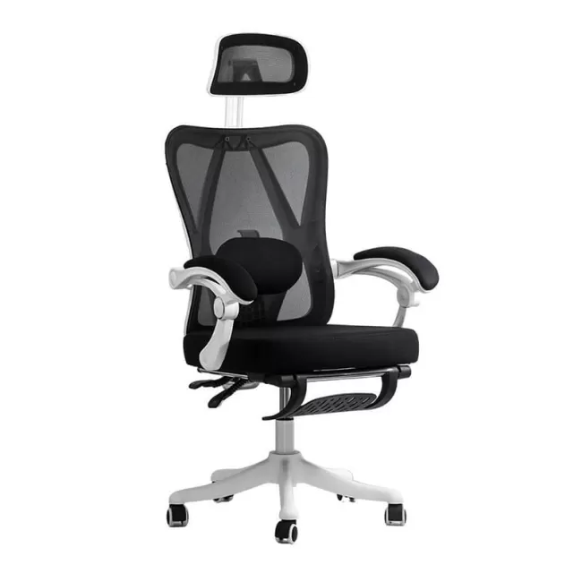 Scaun de birou cu tetiera reglabila si suport lombar OFF 428