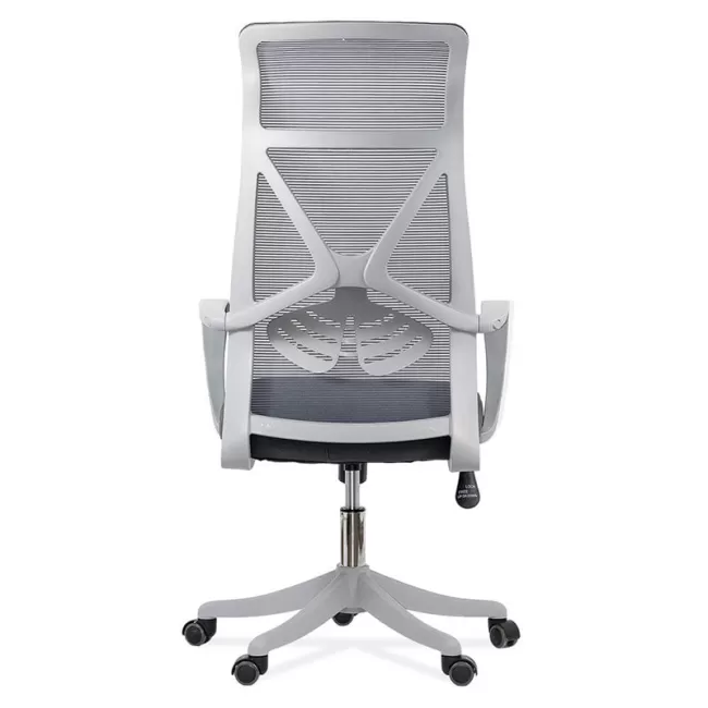 Scaun birou din mesh reglabil pe înălțime OFF 431 gri închis