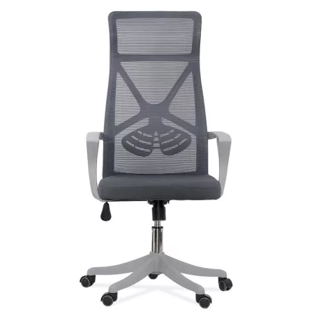 Scaun birou din mesh reglabil pe înălțime OFF 431 gri închis