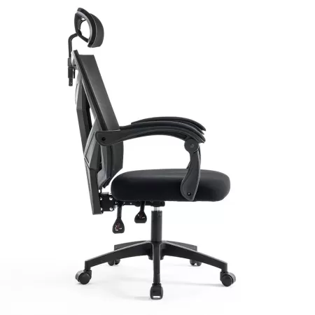 Scaun de birou, negru, mesh, rabatabil Office 434