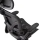Scaun ergonomic de birou OFF 440 negru, mesh, suport lombar reglabil