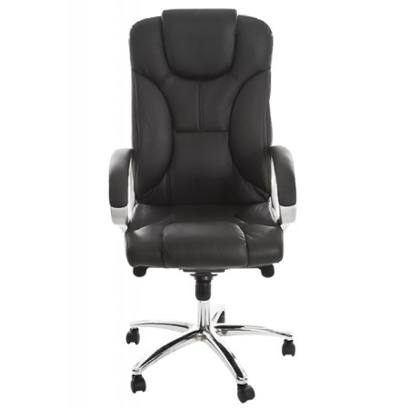 Scaun directorial din piele naturala cu design modern Scaun directorial din piele naturala cu design modern