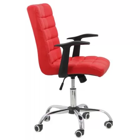 Scaun de birou model OFF 603 pe roșu