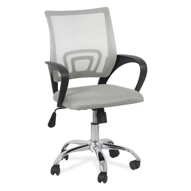 Scaun de birou ieftin și comod Office 619 Gri
