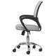 Scaun de birou ieftin și comod Office 619 Gri