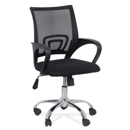 Scaun de birou ieftin și comod Office 619 Negru