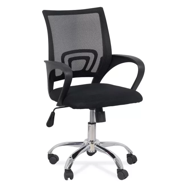Scaun de birou ieftin Office 619 Negru