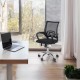 Scaun de birou ieftin Office 619 Negru