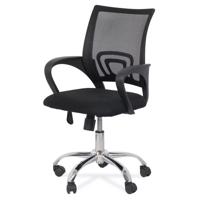 Scaun de birou ieftin Office 619 Negru