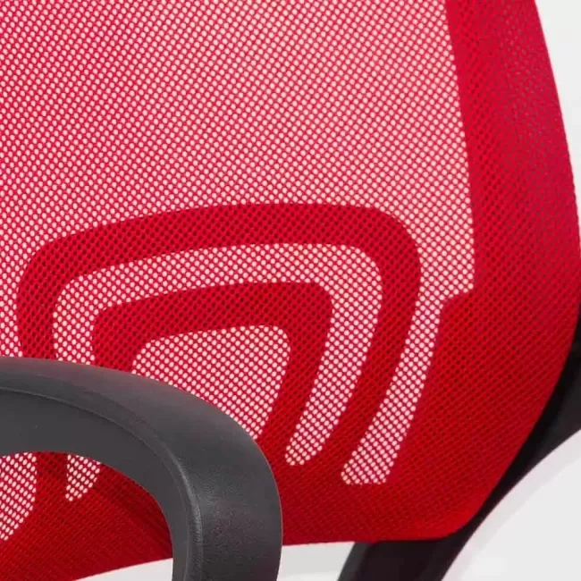 Scaun de birou ieftin și comod Office 619 Roșu