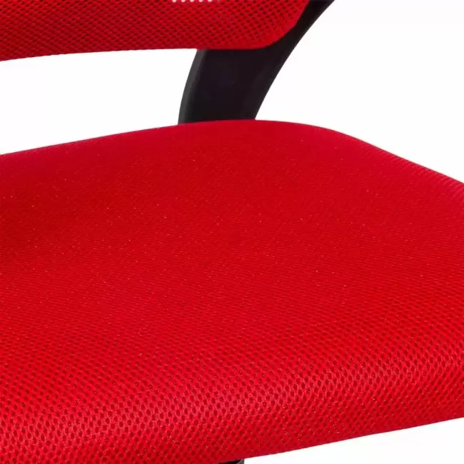 Scaun de birou ieftin și comod Office 619 Roșu