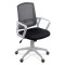Scaun birou textil negru și mesh Office 624