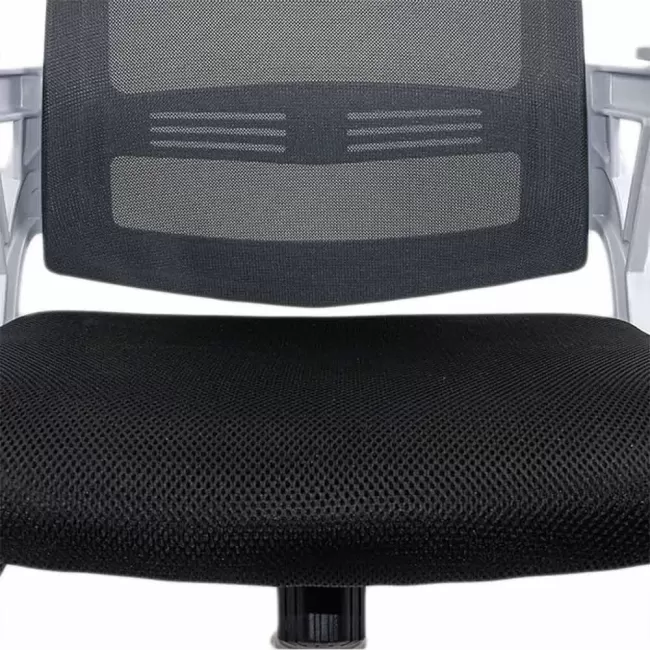 Scaun birou textil negru și mesh Office 624
