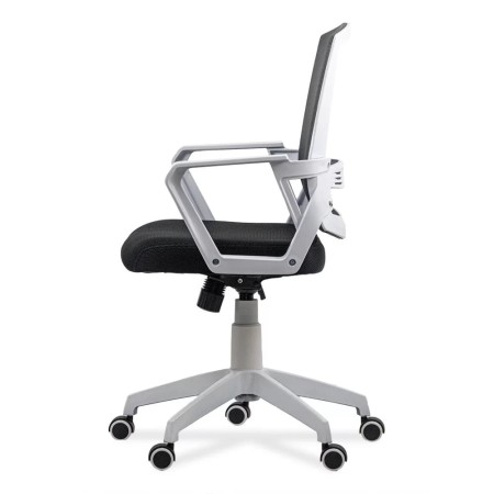 Scaun birou textil negru și mesh Office 624 Scaun birou textil negru și mesh Office 624