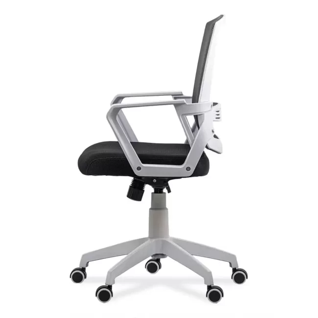 Scaun birou textil negru și mesh Office 624