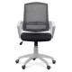 Scaun birou textil negru și mesh Office 624