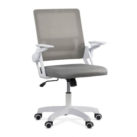 Scaun de birou din mesh cu brate rabatabile OFF 6261 Gri Scaun de birou din mesh cu brate rabatabile OFF 6261 Gri
