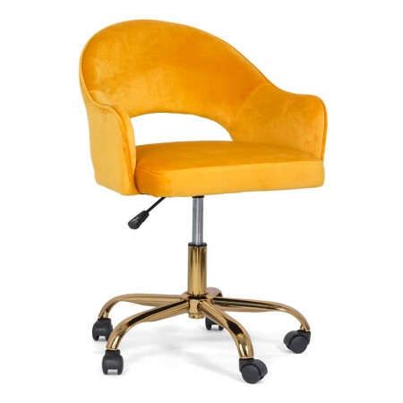 Scaun de birou modern din catifea in 3 culori elegante Scaun de birou modern din catifea in 3 culori elegante