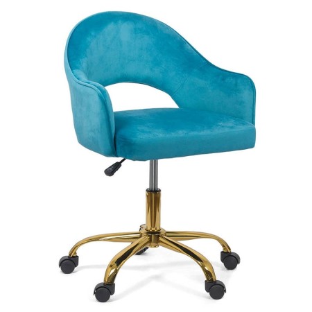 Scaun de birou modern din catifea in 3 culori elegante Scaun de birou modern din catifea in 3 culori elegante