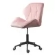 Scaune de birou din catifea OFF 643 roz