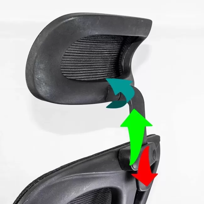 Scaun birou din mesh cu suport picioare reglabil OFF 650 Negru