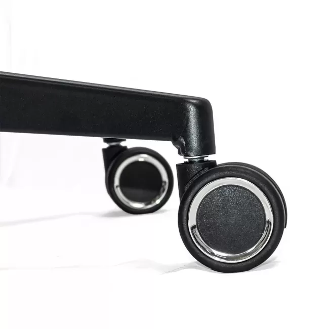 Scaun birou din mesh cu suport picioare reglabil OFF 650 Negru