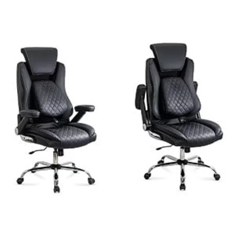 Scaune directoriale Office 651 cu suport lombar și tetieră reglabilă