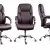 Scaune directoriale maro pentru birou – modelul OFF 652