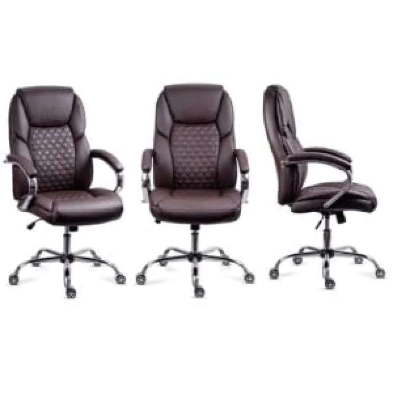 Scaune directoriale maro pentru birou – modelul OFF 652