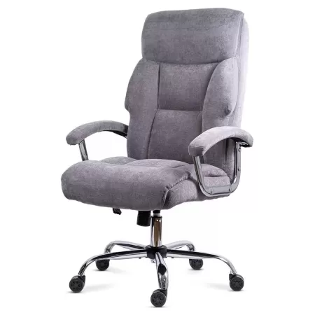 Scaun directorial din stofă cu arcuri OFF 709 gri