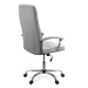 Scaun de birou tapițat cu material textil OFF710 Gri