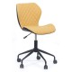 Scaun de birou modern-design elegant galben-negru