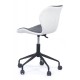 Scaun de birou modern-design elegant gri-alb