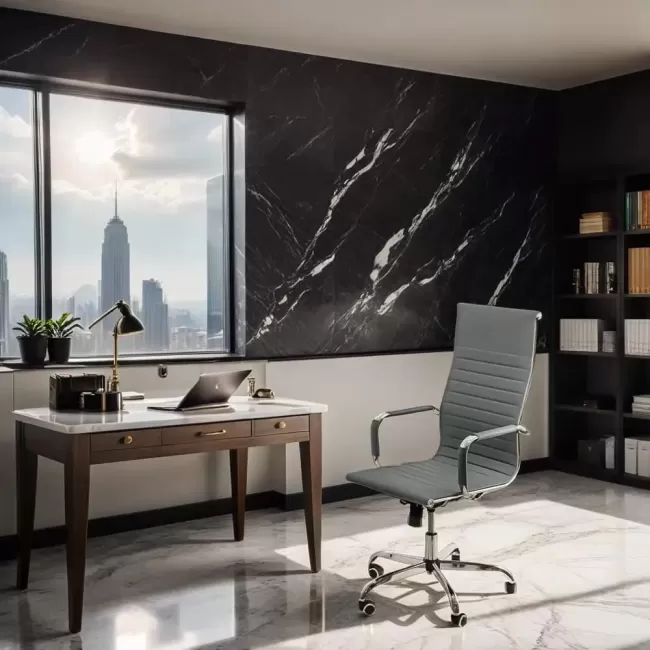 Scaun de birou Office 802M Gri