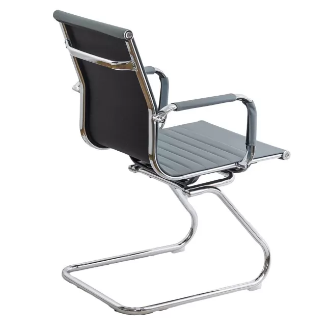  Scaune de conferință și vizitatori pe culoarea gri OFF806