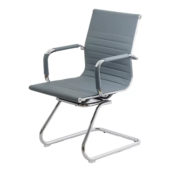  Scaune de conferință și vizitatori pe culoarea gri OFF806