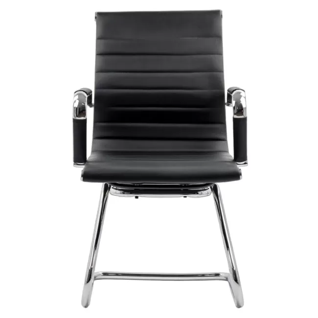  Scaune de conferință și vizitatori pe culoarea negru OFF806