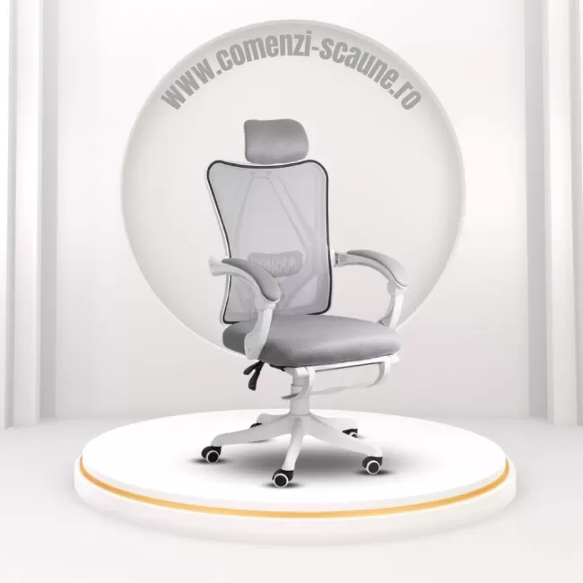 Scaun de birou din mesh OFF 829 gri