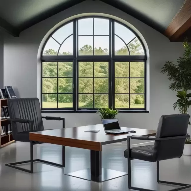 Scaun confortabil pentru conferinta OFF 834 negru