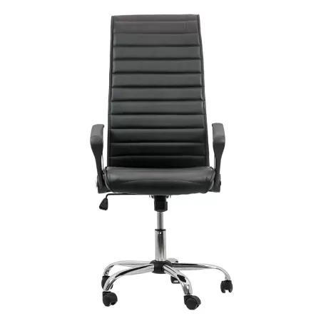 Scaun de birou fabricat cu baza de oțel cromat OFF903